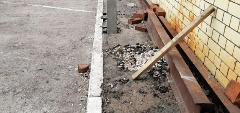 Фундамент на забивных ЖБ сваях