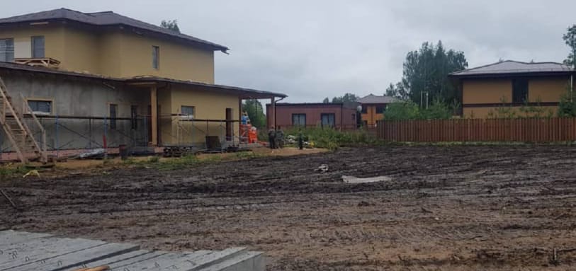 Фундамент на забивных ЖБ сваях